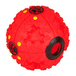 1 Balle Mimas Distributrice De Friandises + Son Pour Chiens Ø 7.5 Cm - Flamingo Pet Products - Fl-517820