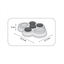 Jouet Interactif A Récompense Pour Chien, Albert Brain Train 2.  27.5 X 21.5 X 5 Cm - Flamingo Pet Products - Fl-519567