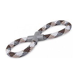 Corde Coton Forme De 8  Brun 250 Gr. 35 Cm. Jouet Pour Chien. - Vadigran - Va-15352