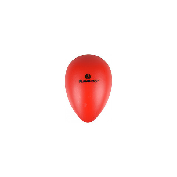 Oeuf Ovo Rouge En Plastique. M Ø 13 Cm X 18.5 Cm De Hauteur. Jouet Pour Chien - Flamingo Pet Products - Fl-519704