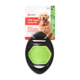 Jouet Rugby Ball. Odeur Menthe. Ø 7 Cm X 13 Cm. Pour Chien - Flamingo Pet Products - Fl-518181