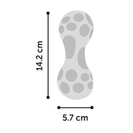 Jouet Haltère Wido Squeak. Bleu De 14 Cm. En  Tpr. Pour Chien. - Flamingo Pet Products - Fl-519494