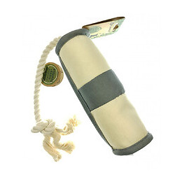 Jouet Rouleaux Et Corde. Natural Fun. Taille Ø 7  X 54 Cm . Pour Chien. - Flamingo Pet Products - Fl-520660