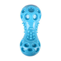 Jouet Haltère Wido Squeak. Bleu De 14 Cm. En  Tpr. Pour Chien. - Flamingo Pet Products - Fl-519494