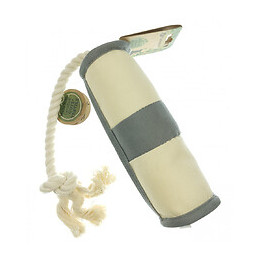 Jouet Rouleaux Et Corde. Natural Fun. Taille Ø 7  X 54 Cm . Pour Chien. - Flamingo Pet Products - Fl-520660