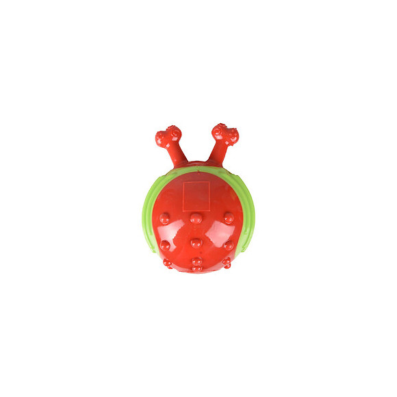 Balle Forme Escargot Rouge-vert Ø13 Cm Pour Chien - Flamingo Pet Products - Fl-518654