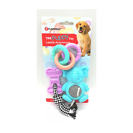 Set De 3 Jouets Pour Chiots. Loekie. Tpr Puppy . - Flamingo Pet Products - Fl-519715