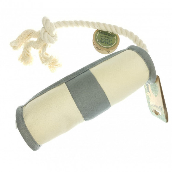 Jouet Rouleaux Et Corde. Natural Fun. Taille Ø 7  X 54 Cm . Pour Chien. - Flamingo Pet Products - Fl-520660