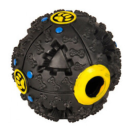 1 Balle Mimas Distributrice De Friandises + Son Pour Chiens Ø 12.5 Cm - Flamingo Pet Products - Fl-517821