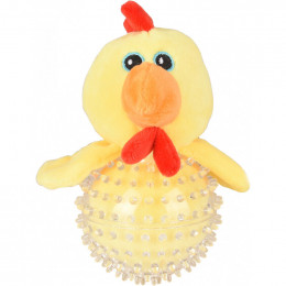 Jouet Pour Chien. Poulet Wilco Jaune. Longueur 16 Cm Env. - Flamingo Pet Products - Fl-519504