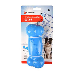 Jouet Rafraîchissant Olaf Os. Pour Chien. En Tpr. Longueur 16.5 Cm. - Flamingo Pet Products - Fl-519723