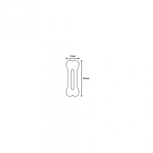 Jouet Pour Chien Os Avec Friandise Saveur Poulet 12 Cm Vert - Flamingo Pet Products - Fl-518660