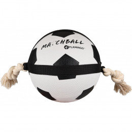 Ballon De Foot Matchball Ø 19 Cm. Pour Chien. - Flamingo Pet Products - Fl-5345415