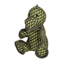 Jouet Strong Stuff Dino Vert 23 Cm. Pour Chien. - Flamingo Pet Products - Fl-521037