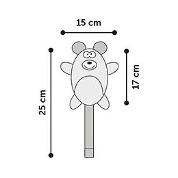 Jouet Pour Chien Ours Tura 25 Cm - Flamingo Pet Products - Fl-519598