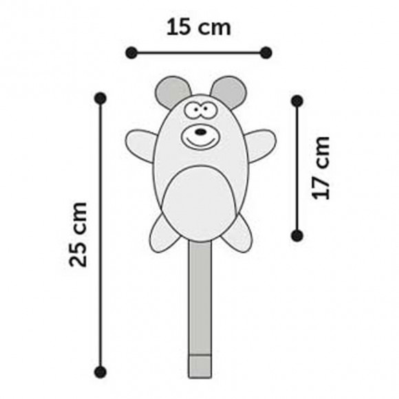 Jouet Pour Chien Ours Tura 25 Cm - Flamingo Pet Products - Fl-519598