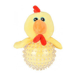 Jouet Pour Chien. Poulet Wilco Jaune. Longueur 16 Cm Env. - Flamingo Pet Products - Fl-519504
