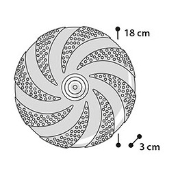 Frisbee Zaza, Tpr,  Ø18 Cm, Jaune Et Rose, Jouet Pour Chien. - Flamingo Pet Products - Fl-519727