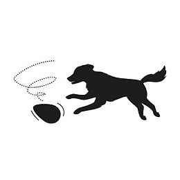 Oeuf Ovo Rouge En Plastique. S Ø 8 Cm X 12.5 Cm De Hauteur. Jouet Pour Chien - Flamingo Pet Products - Fl-519703