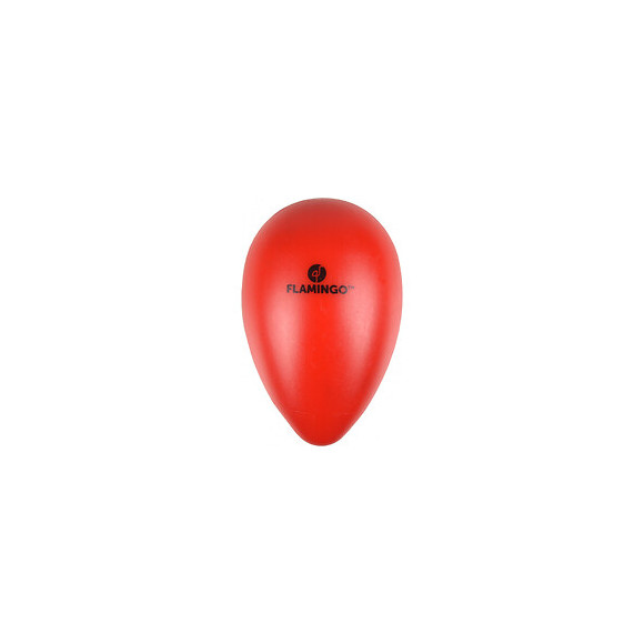 Oeuf Ovo Rouge En Plastique. S Ø 8 Cm X 12.5 Cm De Hauteur. Jouet Pour Chien - Flamingo Pet Products - Fl-519703