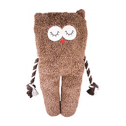 Peluche Hibou Bonny Brun. Longueur 65 Cm . Jouet Pour Chien. - Flamingo Pet Products - Fl-520552