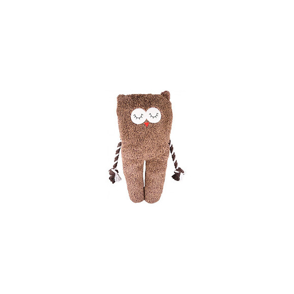 Peluche Hibou Bonny Brun. Longueur 65 Cm . Jouet Pour Chien. - Flamingo Pet Products - Fl-520552