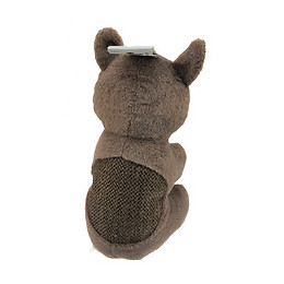 Peluche Henny Rhino Couleur Taupe. Hauteur 40 Cm. Jouet Pour Chien. - Flamingo Pet Products - Fl-520839