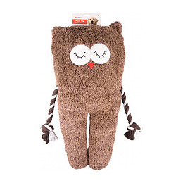 Peluche Hibou Bonny Brun. Longueur 65 Cm . Jouet Pour Chien. - Flamingo Pet Products - Fl-520552