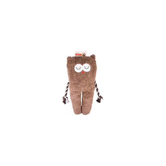Peluche Hibou Bonny Brun. Longueur 65 Cm . Jouet Pour Chien. - Flamingo Pet Products - Fl-520552