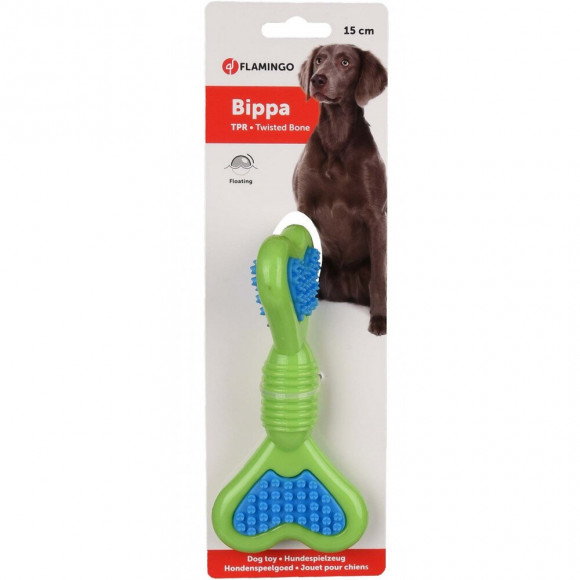 Jouet Bippa Os Torsadé À Mâcher. 15 Cm. Tpr . Pour Chien. Couleur Aléatoire. - Flamingo Pet Products - Fl-1030530
