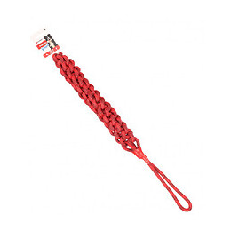 Corde À Tirer Vokas. Tressé, Flottant. Rouge Et Noir. Taille L.  66 Cm . Jouet Pour Chien. - Flamingo Pet Products - Fl-52106