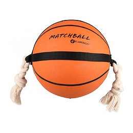 Ballon De Basket Matchball Ø 24 Cm. Pour Chien. - Flamingo Pet Products - Fl-5345417
