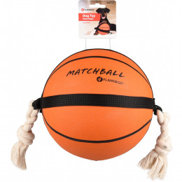 Ballon De Basket Matchball Ø 24 Cm. Pour Chien. - Flamingo Pet Products - Fl-5345417