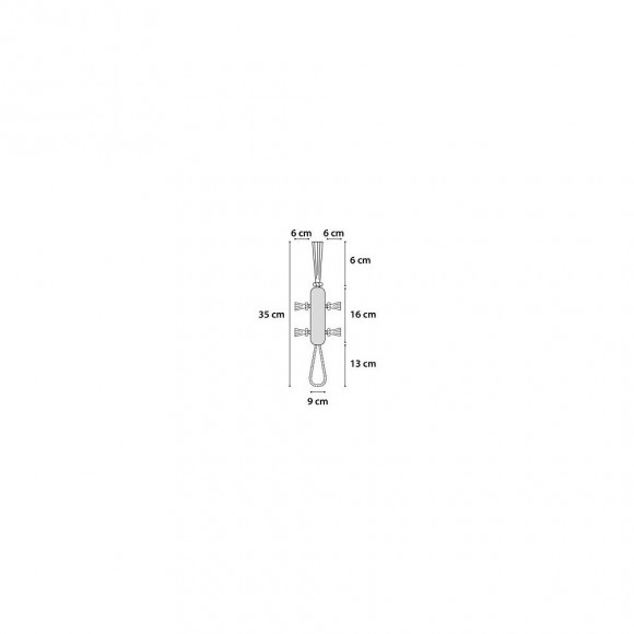 Jouet Pour Chien Woody Branche Petit Homme Avec Corde 35 Cm - Flamingo Pet Products - Fl-518018