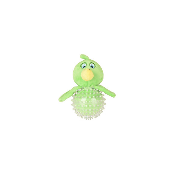 Jouet Pour Chien. Poulet Wilco Vert. Longueur 16 Cm Env. - Flamingo Pet Products - Fl-519503