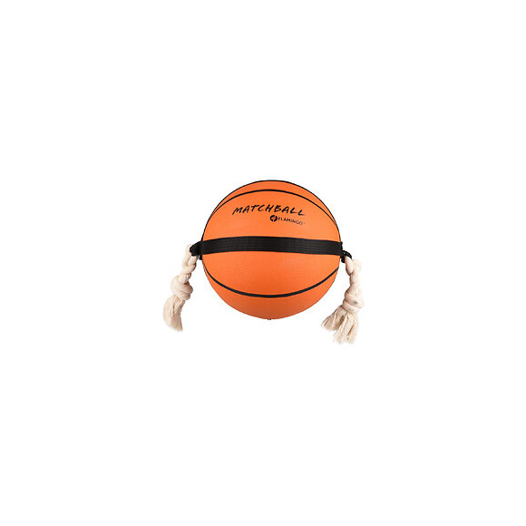 Ballon De Basket Matchball Ø 24 Cm. Pour Chien. - Flamingo Pet Products - Fl-5345417