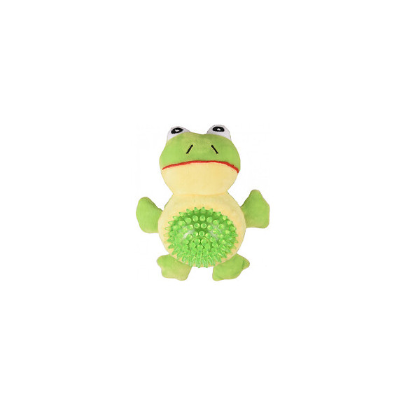 Jouet Pour Chien. Grenouille  Ando Verte. Longueur 16 Cm Env. - Flamingo Pet Products - Fl-519506