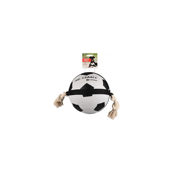 Ballon De Foot Matchball Ø 22 Cm. Pour Chien. - Flamingo Pet Products - Fl-5345416
