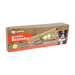 Lanceur De Balle Avec 2 Balles De Tennis. Jouet Pour Chiens. - Flamingo Pet Products - Fl-517029