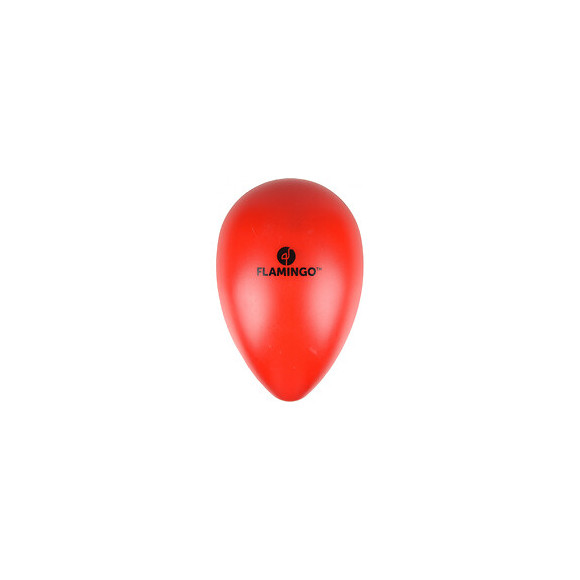 Oeuf Ovo Rouge En Plastique. L Ø 16.5 Cm X 25 Cm De Hauteur. Jouet Pour Chien - Flamingo Pet Products - Fl-519705