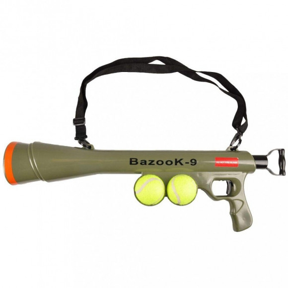 Lanceur De Balle Avec 2 Balles De Tennis. Jouet Pour Chiens. - Flamingo Pet Products - Fl-517029