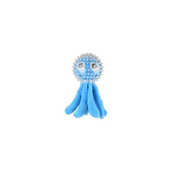 Jouet Pour Chien. Calmar Wilco Bleu. Longueur 16 Cm Env. - Flamingo Pet Products - Fl-519505