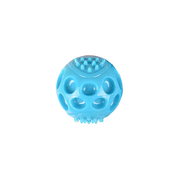 Jouet Balle Wido Squeak.  Bleu Ø 8 Cm. En Tpr. Pour Chien. - Flamingo Pet Products - Fl-519495