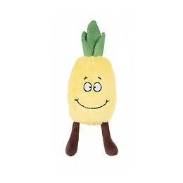 Peluche Fruity Ananas Jaunes, 30 Cm . Pour Chien. - Flamingo Pet Products - Fl-520714