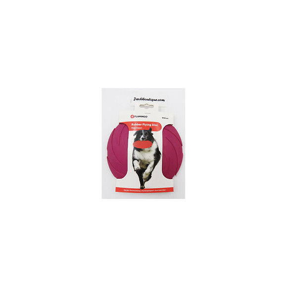 Un Frisbee  Pour Chien Ø18 Cm - Couleur Aléatoire - Flamingo Pet Products - Fl-517806