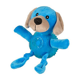 Jouet Pour Chien. Chien Bleu. Longueur 18 Cm Env. - Flamingo Pet Products - Fl-518200