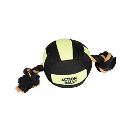 Balle Aquatic Pour Chien Noir/jaune 18 Cm - Flamingo Pet Products - Fl-5345438