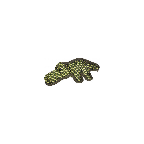 Jouet Strong Stuff Alligator Vert 34 Cm. Pour Chien. - Flamingo Pet Products - Fl-521033