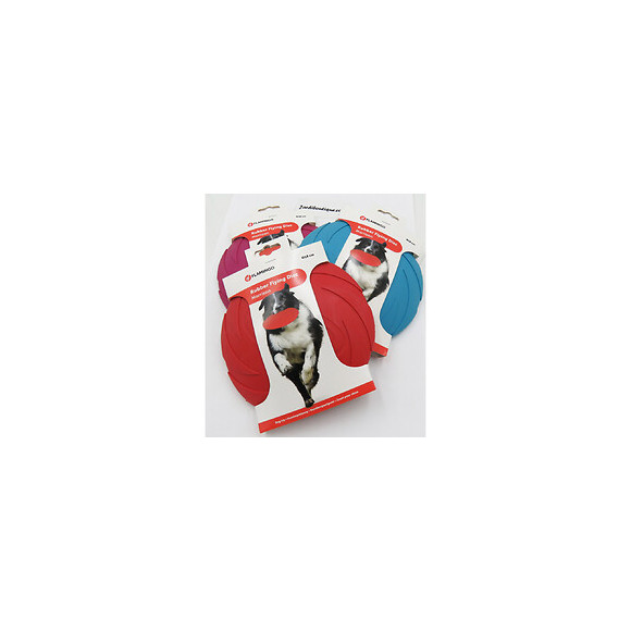 Un Frisbee  Pour Chien Ø18 Cm - Couleur Aléatoire - Flamingo Pet Products - Fl-517806