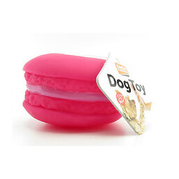 1 Jouet Macaron Ø 7 Cm Pour Chien. En Plastique. Couleur Aléatoire - Flamingo Pet Products - Fl-514560